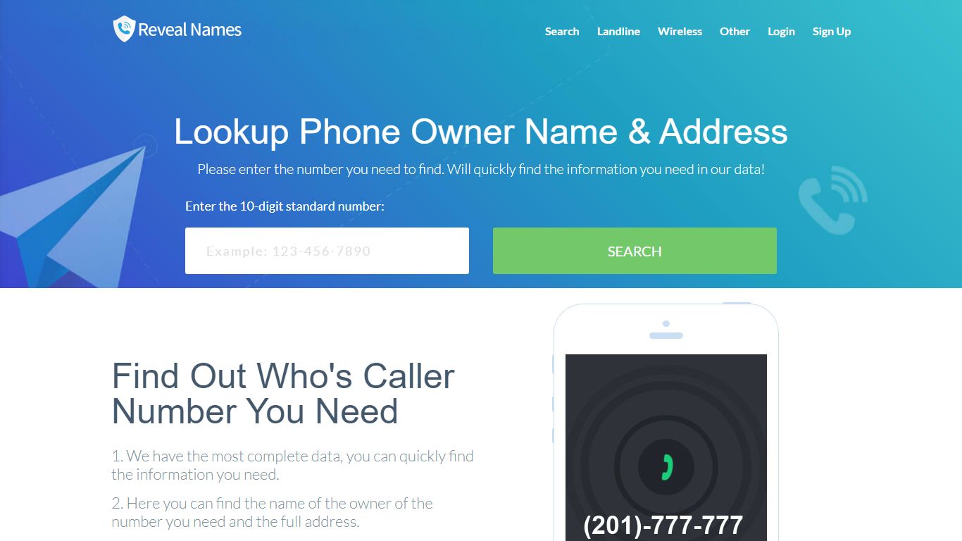Caller ID Lookup | 100% FREE, Unlock Name & Address | Reveal Names